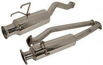 08-14 Mitsubishi EVO X 2.0L 4 Cyl Injen Stainless Steel Cat Back Exhaust